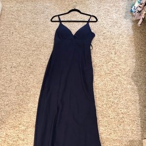 Guess- long Navy dress